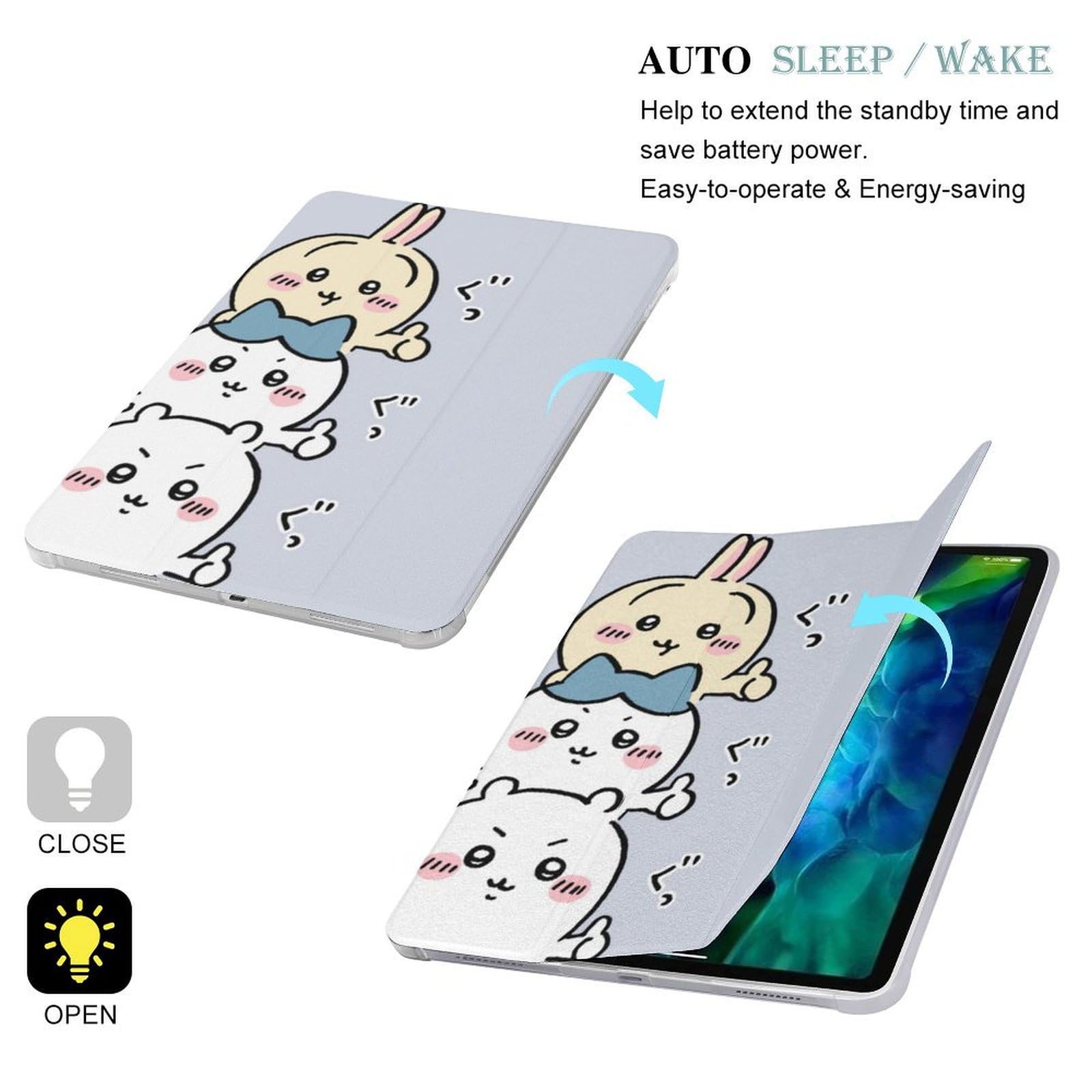ちいかわ③ Amazon.co.jp: chiikawa ちいかわ ハチワレ うさぎ iPad 10